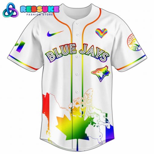 Toronto Blue Jays MLB x Happy Pride Month Jersey 2025