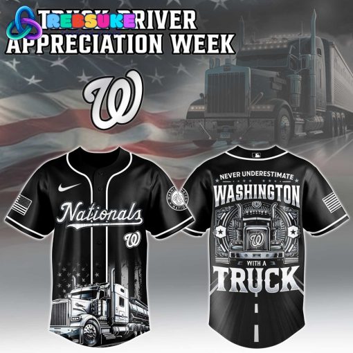 Washington Nationals MLB x Truck Driver Appreciation Week Jersey