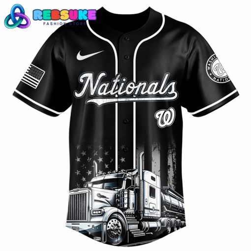 Washington Nationals MLB x Truck Driver Appreciation Week Jersey