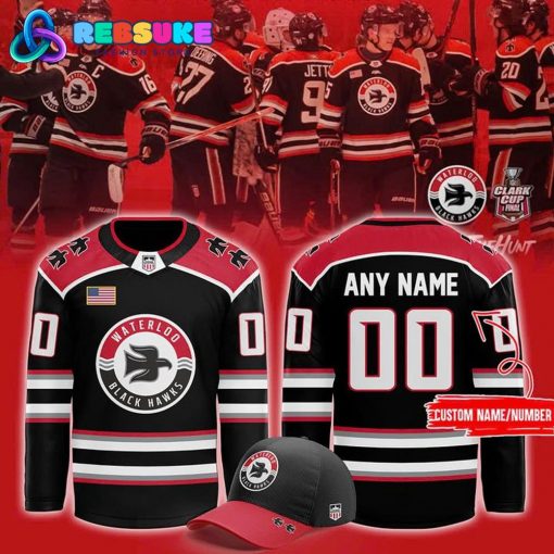 Waterloo Black Hawks Limited Edition 2025 Hockey Jersey