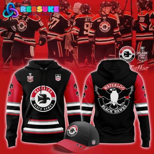 Waterloo Black Hawks Limited Edition 2025 Hoodie Set