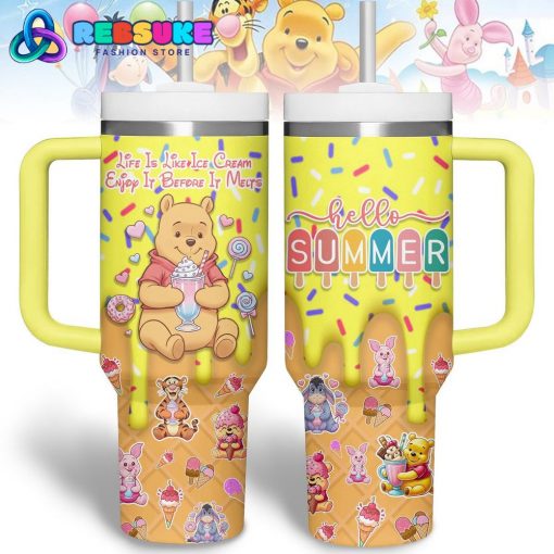 Winnie the Pooh Hello Summer 2025 Special 40oz Stanley Tumbler