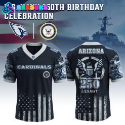 Arizona Cardinals NFL x U.S. Navy 250th Birthday Celebration Jersey Arizona Cardinals NFL x U.S. Navy 250th Birthday Celebration Jersey