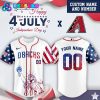 Athletics x 4th Of July USA Baseball Jersey 2025