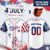 Boston Red Sox x 4th Of July USA Baseball Jersey 2025