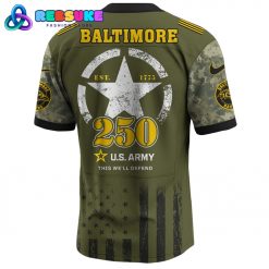 Baltimore Ravens NFL x US Army 250th Birthday Celebration Jersey