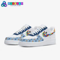 Bluey Autism Awareness Day 2025 Nike Air Force 1