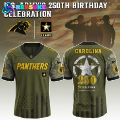 Carolina Panthers NFL x U.S. Army 250th Birthday Celebration Jersey