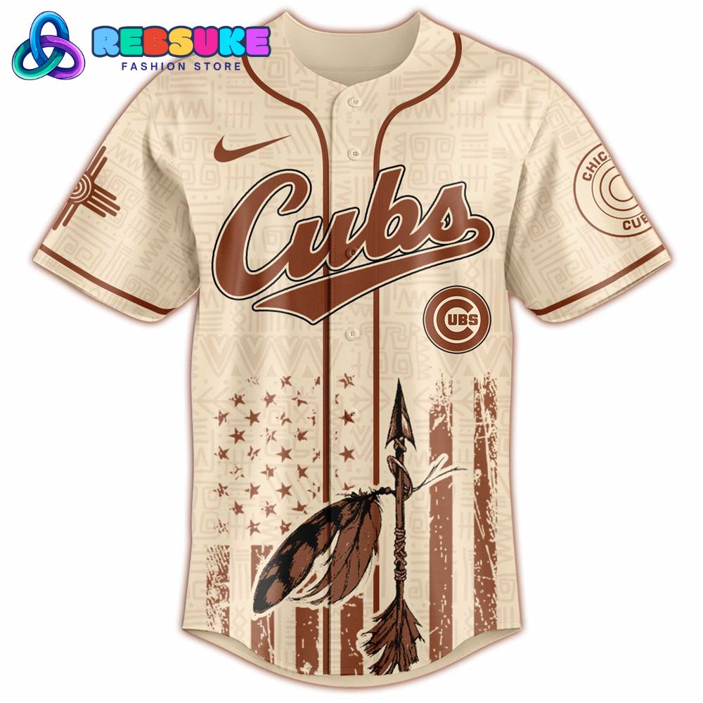 Chicago Cubs MLB x Native American Heritage Month Jersey 2025 Chicago Cubs MLB x Native American Heritage Month Jersey 2025