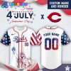 Cleveland Guardians x 4th Of July USA Baseball Jersey 2025