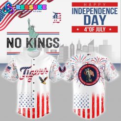 Detroit Tigers MLB x 4th of July x No Kings Jersey 2025