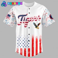 Detroit Tigers MLB x 4th of July x No Kings Jersey 2025