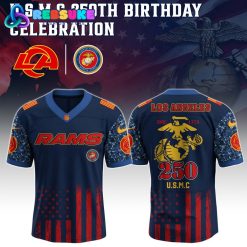 Los Angeles Rams NFL x U.S.M.C 250th Birthday Celebration Jersey Los Angeles Rams NFL x U.S.M.C 250th Birthday Celebration Jersey
