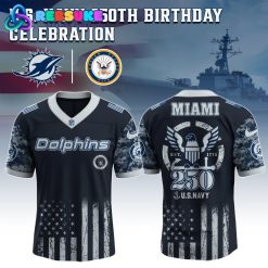 Miami Dolphins NFL x U.S. Navy 250th Birthday Celebration Jersey
