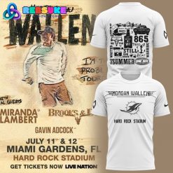 Miami Dolphins x Morgan Wallen I’m The Problem Tour 2025 Shirt