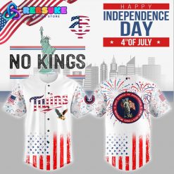 Minnesota Twins MLB x 4th of July x No Kings Jersey 2025