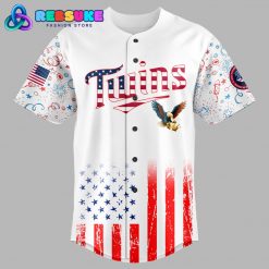 Minnesota Twins MLB x 4th of July x No Kings Jersey 2025