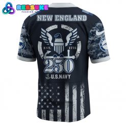New England Patriots NFL x 250 US Navy 250th Birthday Celebration Jersey