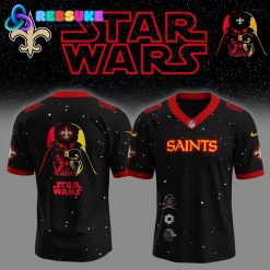 New Orleans Saints NFL x Star Wars Night 2025 Football Jersey