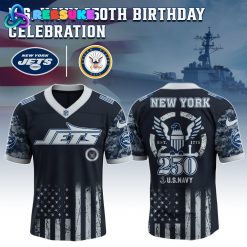 New York Jets NFL x U.S. Navy 250th Birthday Celebration Jersey