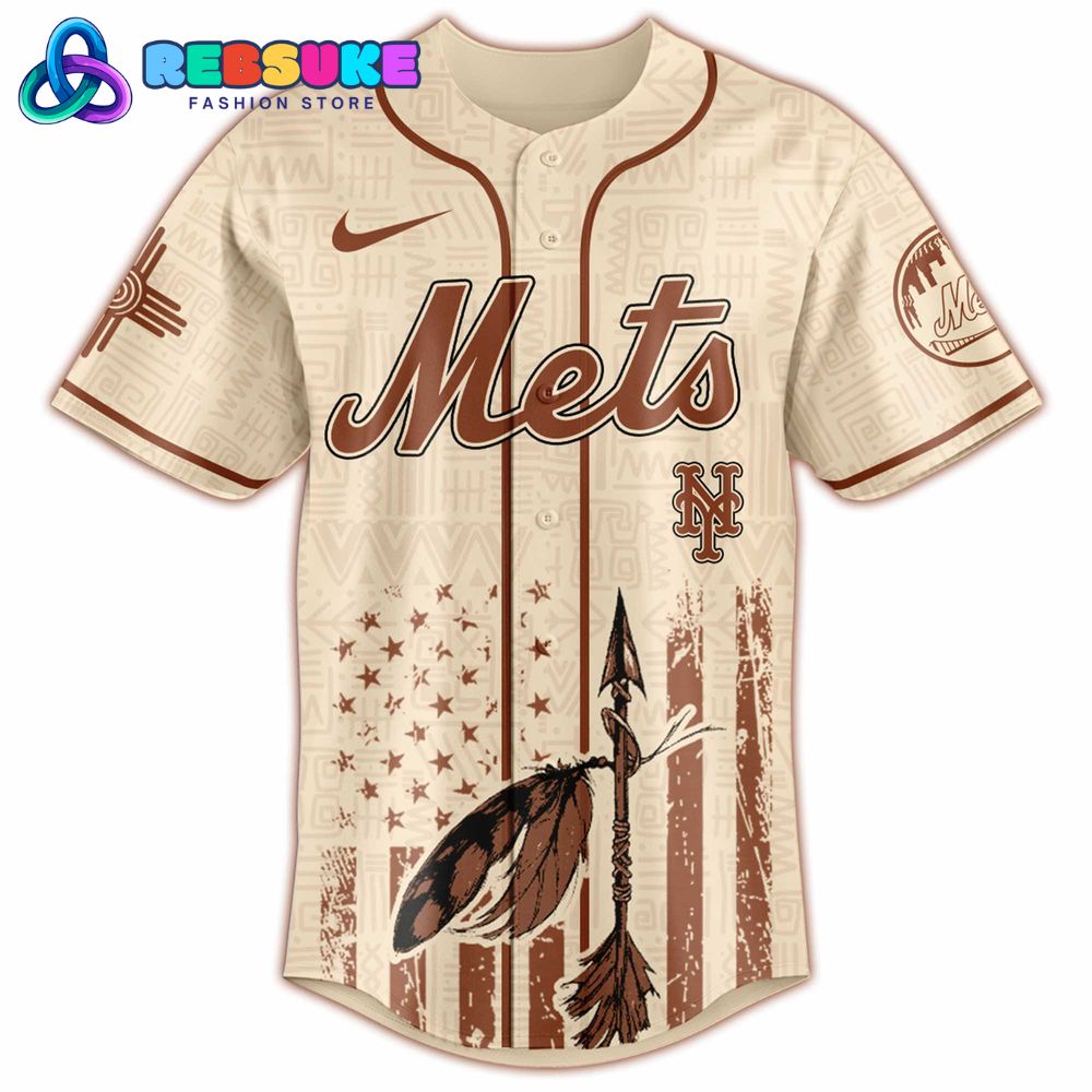 New York Mets MLB x Native American Heritage Month Jersey 2025 New York Mets MLB x Native American Heritage Month Jersey 2025