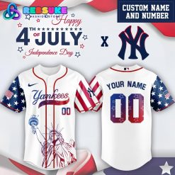 New York Yankees x 4th Of July USA Baseball Jersey 2025