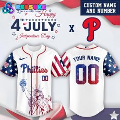 Philadelphia Phillies x 4th Of July USA Baseball Jersey 2025