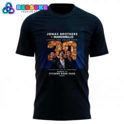 Philadelphia Phillies x Jonas Brothers JONAS20 Living The Dream Tour Shirt