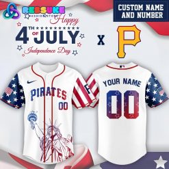Pittsburgh Pirates x 4th Of July USA Baseball Jersey 2025