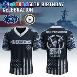 San Francisco 49ers NFL x U.S. Navy 250th Birthday Celebration Jersey