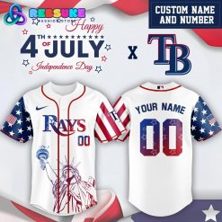 Tampa Bay Rays x 4th Of July USA Baseball Jersey 2025