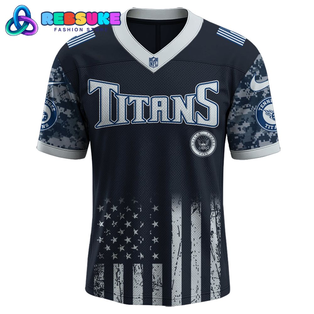 Tennessee Titans NFL x U.S. Navy 250th Birthday Celebration Jersey