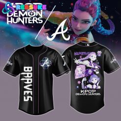 Atlanta Braves MLB x KPop Demon Hunters 2025 Jersey