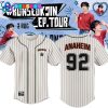 BTS Jin x Tampa “Run, Seokjin” Tour 2025 Baseball Jersey