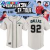 BTS Jin x Tampa “Run, Seokjin” Tour 2025 Baseball Jersey