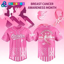 Baltimore Orioles MLB x Breast Cancer Awareness Month Jersey 2025