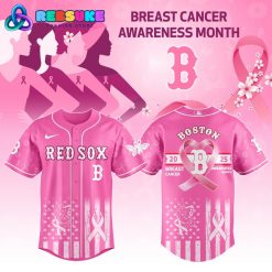 Boston Red Sox MLB x Breast Cancer Awareness Month Jersey 2025