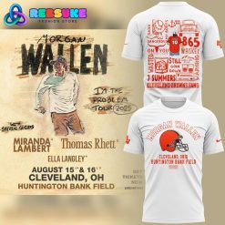 Cleveland Browns x Morgan Wallen World Tour 2025 Shirt For Fans