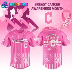 Cleveland Guardians MLB x Breast Cancer Awareness Month Jersey 2025