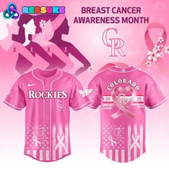 Colorado Rockies MLB x Breast Cancer Awareness Month Jersey 2025