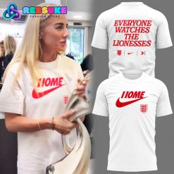 England Soccer Everyone Watches The Lionesses Special Shirt