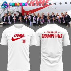 England Soccer Home Lionesses 2025 European Champions Shirt