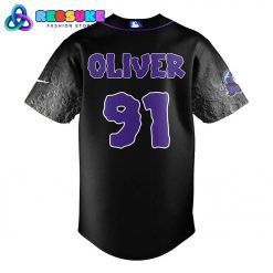 Erie Moon Mammoths John Oliver Limited Edition Baseball Jersey