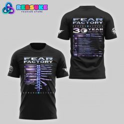 Fear Factory 2025 Demanufacture 30th Anniversary Tour Black Shirt