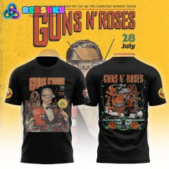 Guns N’ Roses Luxembourg City Limited Edition Shirt 2025