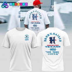Houston Texans Born x Raised Training Camp 2025 White Shirt