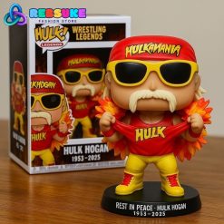 Hulk Hogan Rest In Peace Acrylic Figure – Gift For Fans