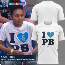 Indiana Fever Special New I Love PB White T-Shirt