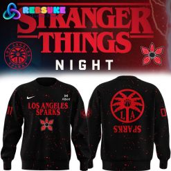 Los Angeles Sparks x Stranger Things Night 2025 Sweatshirt