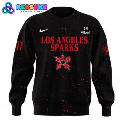 Los Angeles Sparks x Stranger Things Night 2025 Sweatshirt
